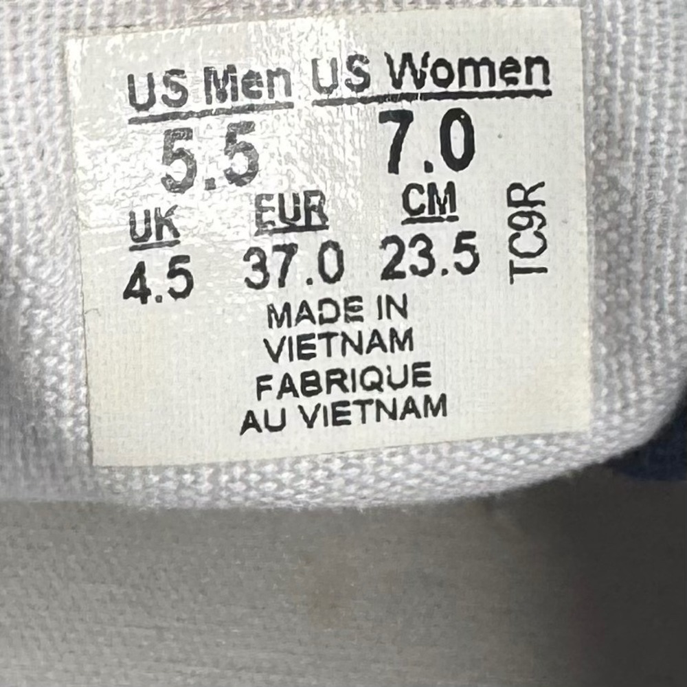 Vans Authentic Lo Pro Navy Blue Canvas Low Top Sneakers Womens 7 Mens 5.5 - Picture 3 of 8